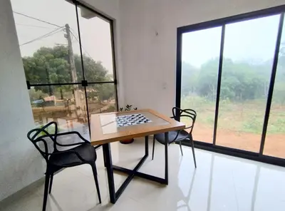 Uma varanda ou terraço em Casa da Serra Mulungu CE