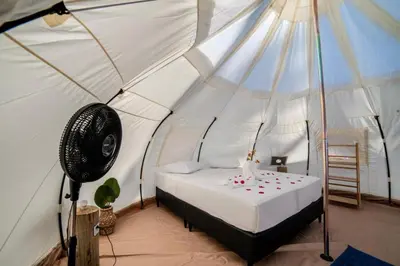 A planta de VentoVinte Beach Club Tents