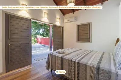 A planta de Casa Manga: Paraíso Luxuoso com Piscina Privativa