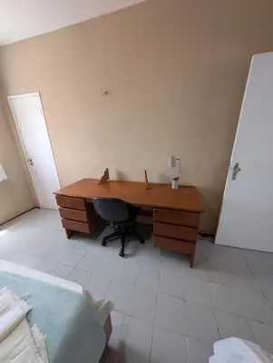 Uma cama ou camas num quarto em Cobertura Praia do Futuro