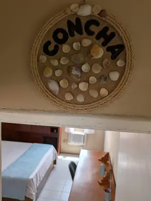Uma cama ou camas num quarto em Cobertura Praia do Futuro