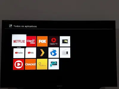 Uma televisão e/ou sistema de entretenimento em Studio Centro de Eventos Fortaleza 01 Giga WI FI