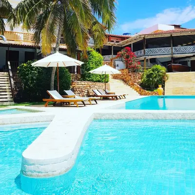 A piscina em ou perto de Hotel & Pousada Tatajuba