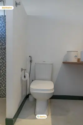 Uma casa de banho em Vista mar na Casa Javali em Fortim