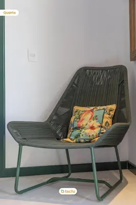 A planta de Vista mar na Casa Javali em Fortim