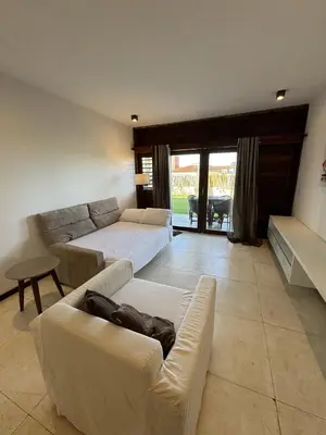 Uma cama ou camas num quarto em Apartamento Queen KiteVillage