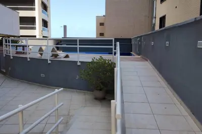 A piscina em ou perto de Flat Atlântico linda vista 1503