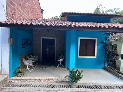 O edifício onde a casa de férias está situado