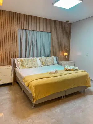 Uma cama ou camas num quarto em Aconchego do João - praia do Preá