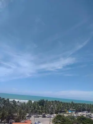 A planta de Apartamento em frete ao Mar AP KABEAT PF