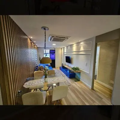 A planta de Apartamento em frete ao Mar AP KABEAT PF