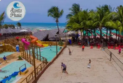 A planta de Apartamento em frete ao Mar AP KABEAT PF