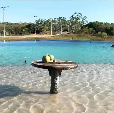 Paisagem natural perto da casa de férias