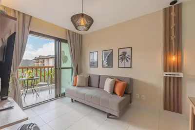 Uma área de estar em VG Sun #310 - Apartamento quádruplo por Carpediem