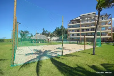 A planta de Beach Living Apartment