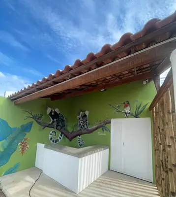A planta de CASA Les Deux R da Lagoa