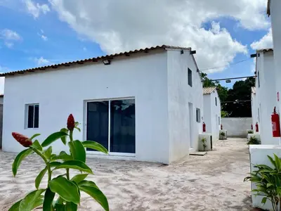 O edifício onde o apartamento está situado