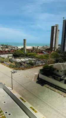 Uma vista do mar geral ou uma vista do mar a partir do apartamento