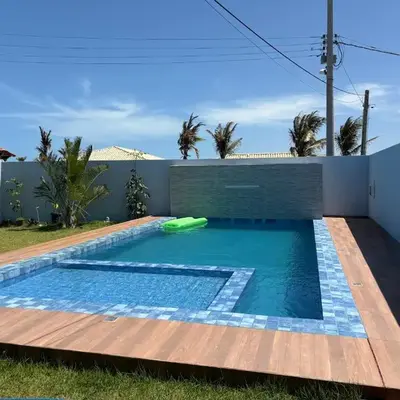 Casa Praiana pé na areia Morro Branco
