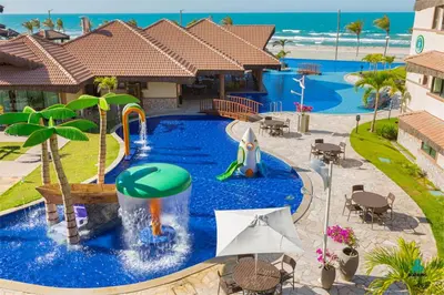 A piscina em ou perto de Aquiraz Manhattan Riviera