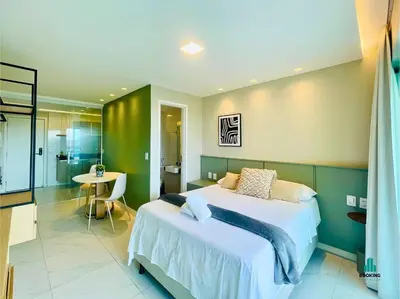 Uma cama ou camas num quarto em Fortaleza Sul Style by Holiday Stays