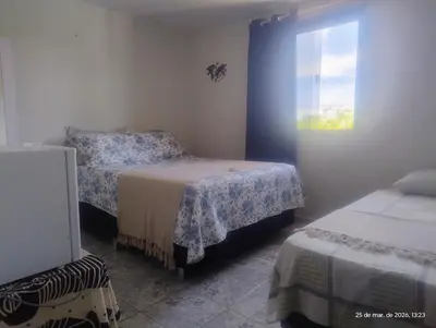 Uma cama ou camas num quarto em hostel xamã