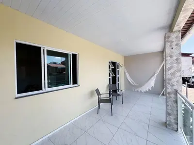Uma varanda ou terraço em Apartamento em Mundaú
