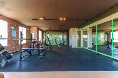 O centro de fitness e/ou as comodidades de fitness de Mirante Clube - Praia do Futuro II