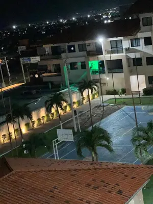A piscina em ou perto de Flat 500 MTS do Beach park