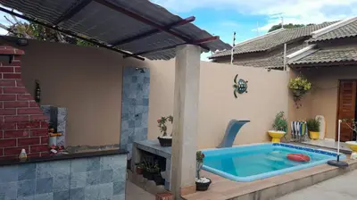 A piscina em ou perto de Casa de Praia na Prainha
