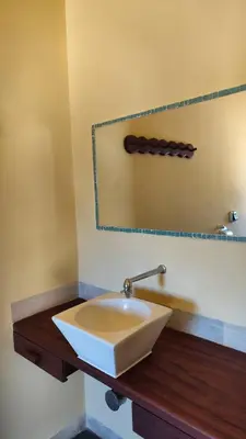 Uma casa de banho em Espaço Akronos Residence