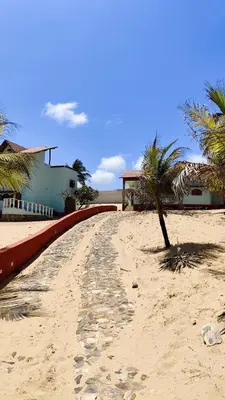 Paisagem natural perto da casa de hóspedes