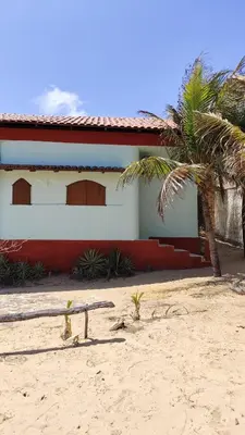 O edifício onde a casa de hóspedes está situado