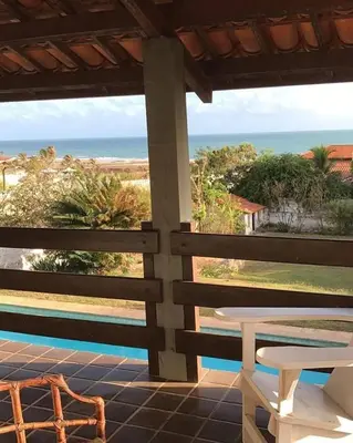 Paisagem natural perto da casa de férias