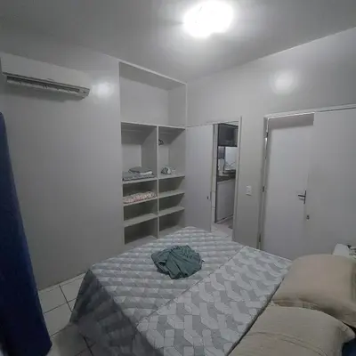 Uma cama ou camas num quarto em Costeira Mar