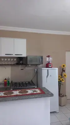 A cozinha ou kitchenette de Apartamento em bairro nobre de Fortaleza
