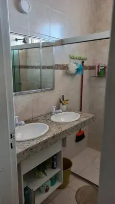 Uma casa de banho em Apartamento em bairro nobre de Fortaleza
