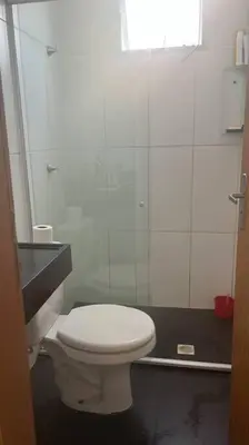 Uma casa de banho em Lindo apartamento na Maraponga