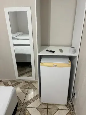 A planta de Pousada Estilo Brasil