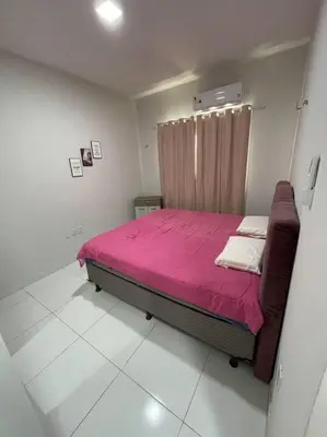 Uma cama ou camas num quarto em Casa Miguel Arcanjo