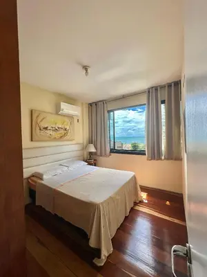 Uma cama ou camas num quarto em Refúgio Familiar em Meireles - Natureza & Conforto
