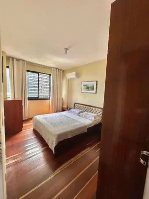 Uma cama ou camas num quarto em Refúgio Familiar em Meireles - Natureza & Conforto