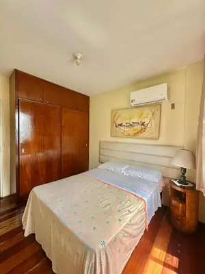 Uma cama ou camas num quarto em Refúgio Familiar em Meireles - Natureza & Conforto