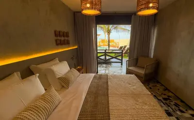 Uma cama ou camas num quarto em Carnaúba Hotel Boutique