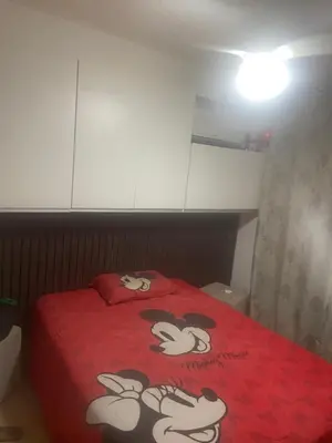 Uma cama ou camas num quarto em Carlos nascimento