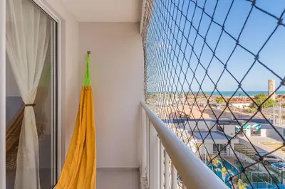 Uma varanda ou terraço em Mirante #608 - Apê com varanda por Carpediem