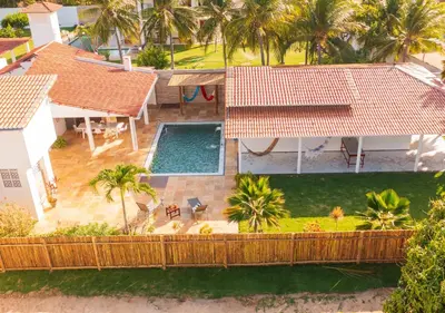 A piscina em ou perto de Kite Oasis Parajuru Villa Palmeira
