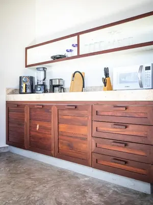 A cozinha ou kitchenette de Kite Oasis Parajuru Casa Branca