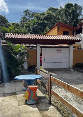 O edifício onde a casa de férias está situado