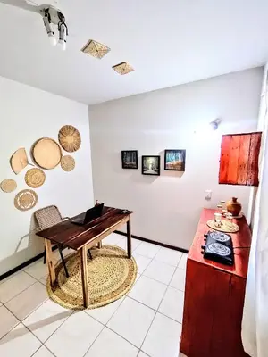 Uma área de estar em Pousada e Restaurante Nomads Lagoa